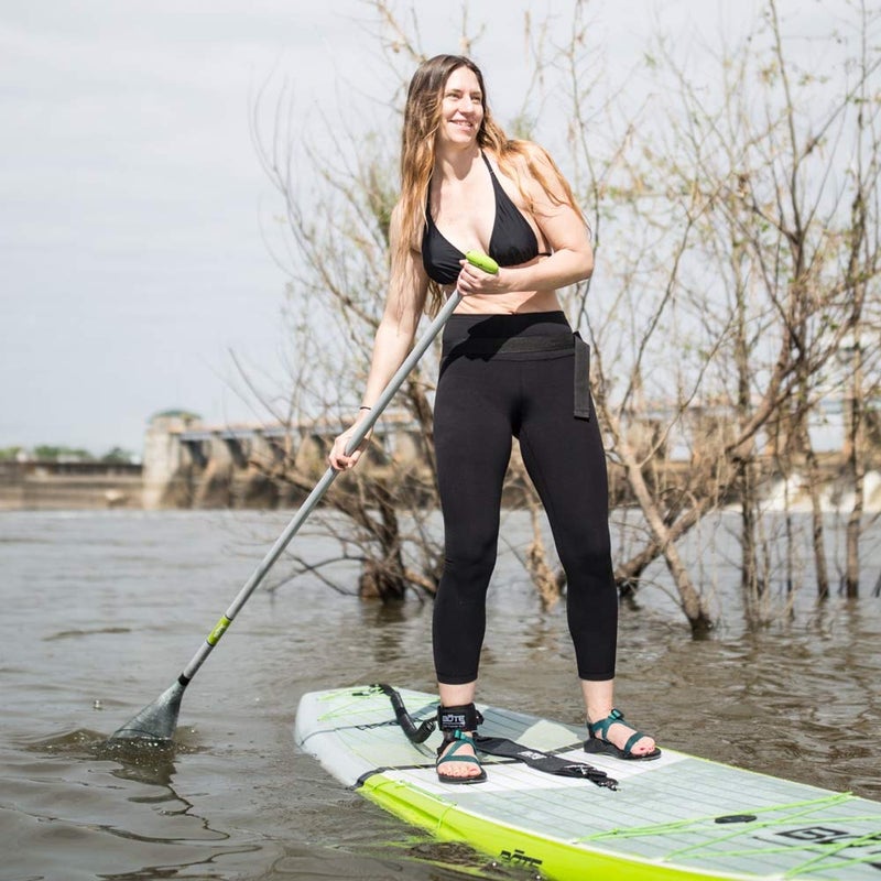 BOTE حبل كاحل ملفوف من BOTE بتصميم عالمي لركوب الأمواج والتجديف 10 قدم مناسب للبالغين والأطفال - Image 3